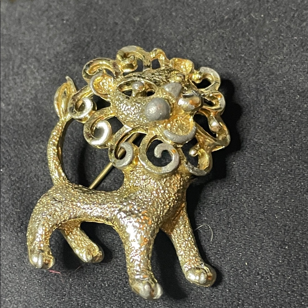 Gold and Silver Animal Brooch Set - Picture 3 of 8